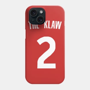 Kawhi Leonard 'The Klaw' Nickname Jersey - Toronto Raptors Phone Case