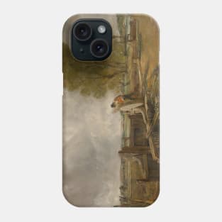 Study of a Boat Passing a Lock by John Constable Phone Case