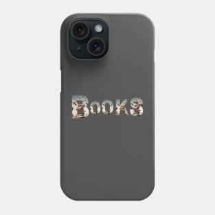 Books in Letters Phone Case