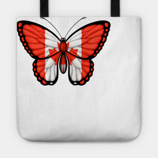 Canadian Flag Butterfly Tote