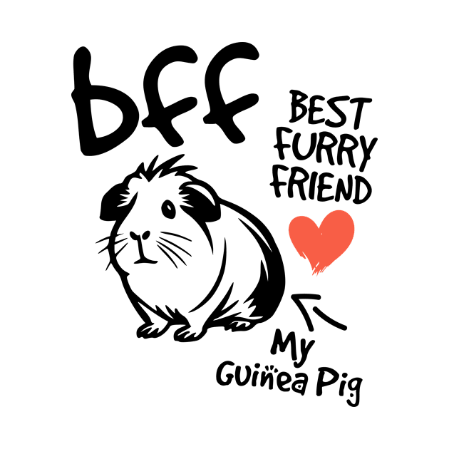 Gorgeous guinea pig friend BFF best furry friend deign by Keleonie