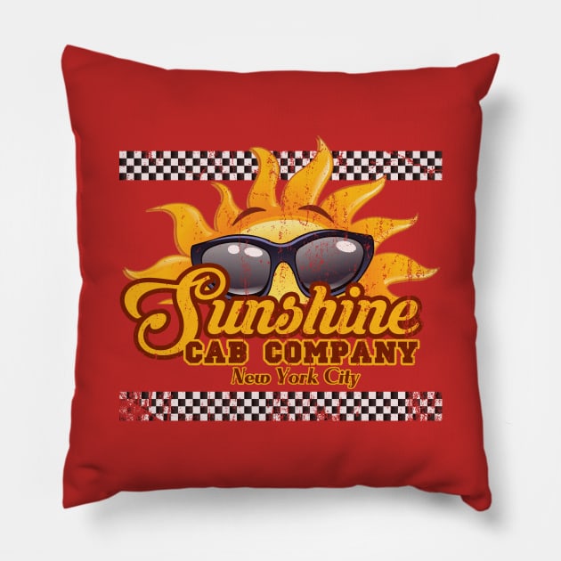 Sunshine Cab Company from Taxi Pillow by MonkeyKing