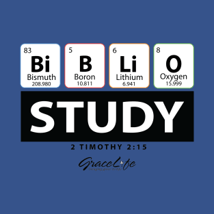 Biblio Study for Chemists T-Shirt