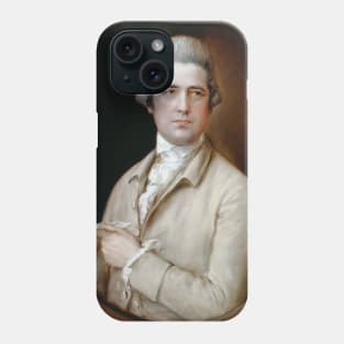 Thomas Linley the elder by Thomas Gainsborough Phone Case