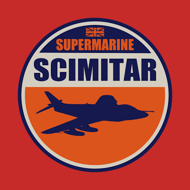 Supermarine Scimitar by Tailgunnerstudios