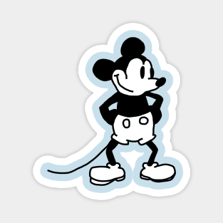 Cute Mouse Steamboat Willie Magnet