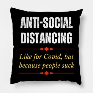 Anti-Social Distancing Pillow