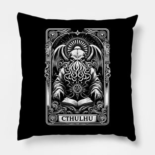 Cthulhu Tarot Card Pillow