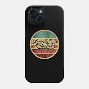 Tanatoraja, circle retro faded Kenny Wayne Shepherd Phone Case