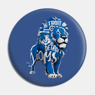 Detroit Lions Pin