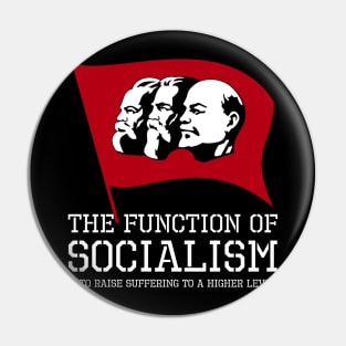 The function of socialism is to raise suffering to a higher level. Pin