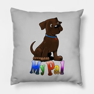 My Pal Lab-Pei Pillow