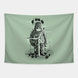 Monster Cleanliness Tapestry