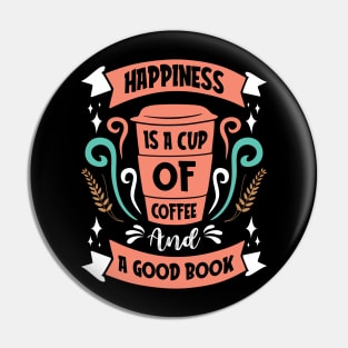 Funny Cup of Coffee Tee Coffee lover must have Pin