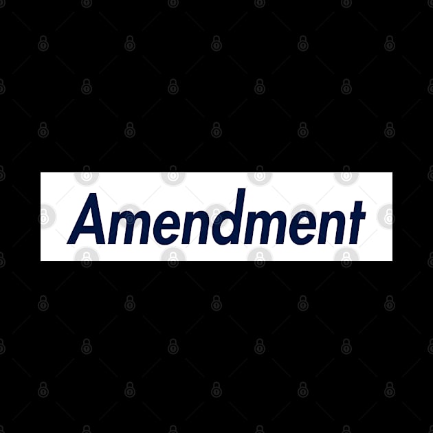 SUPER AMENDMENT LOGO by Zodiac BeMac