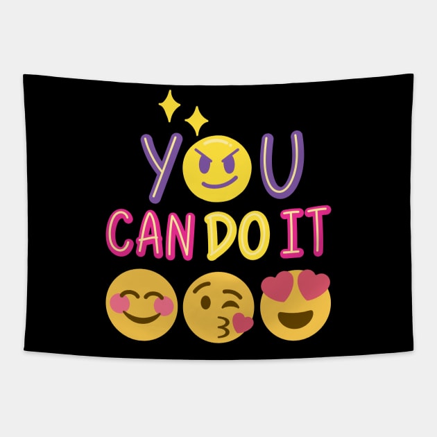 YOU CAN DO IT Tapestry by zackmuse1