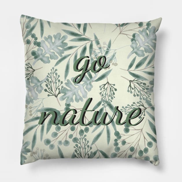 Go Nature Pillow by Ando