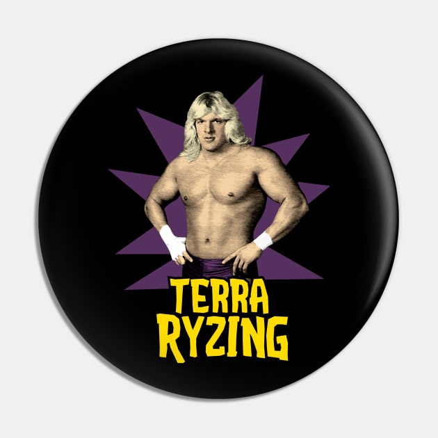 Terra Ryzing - Portrait Pin by Mark Out Market