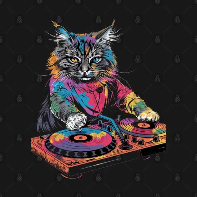 Cat DJ Transition by BilodeauBlue