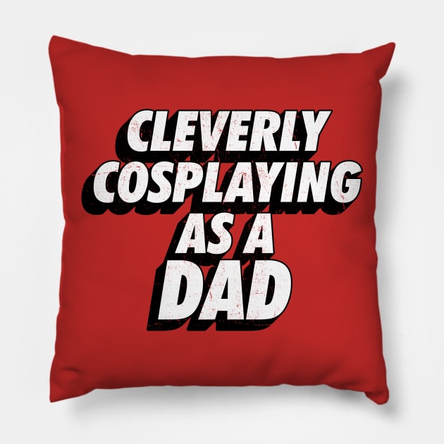 Clevery Cosplaying as a Dad Comic-Con Pillow by APSketches