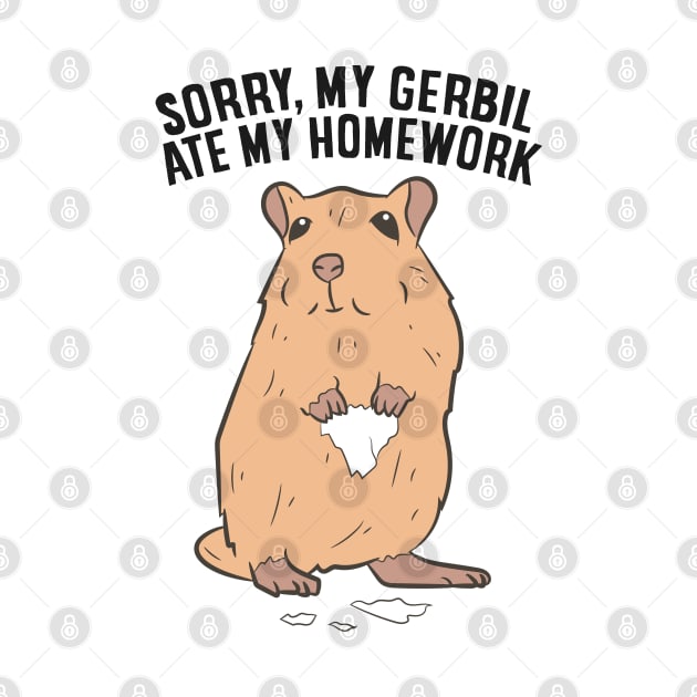 Gerbil Kids School My Gerbil Ate My Homework by EQDesigns