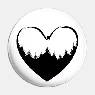 Heart of the Wild Pin