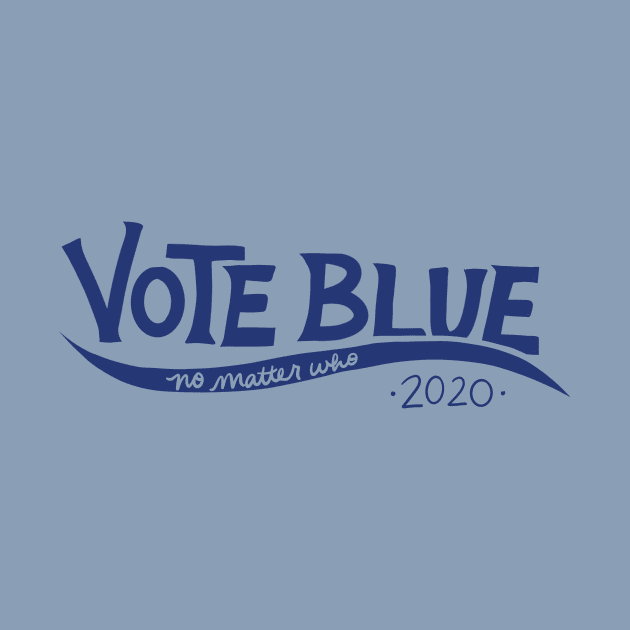 Vote blue 2020 by bubbsnugg