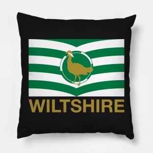 Wiltshire County Flag - England Pillow