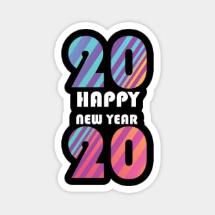 Happy New Year 2020 Magnet