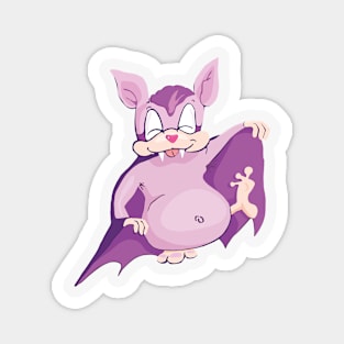 Chunky Bat and Bros Magnet