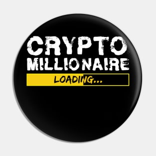 Crypto Millionaire Loading Pin