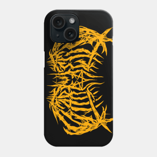 Garfield (Lasagna Orange Variant) - Death Metal Logo Phone Case