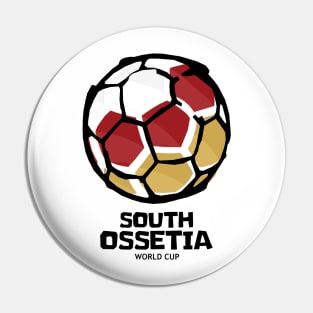 South Ossetia Football Country Flag Pin