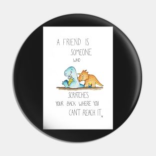 Cute Dinosaurs Friendship Pin
