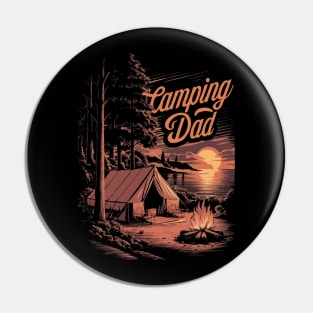 Camping Dad, Cinematic Camping Pin