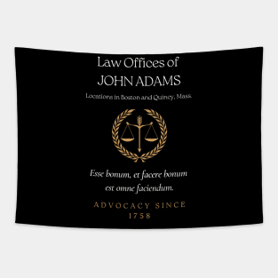Law Offices of John Adams Tapestry