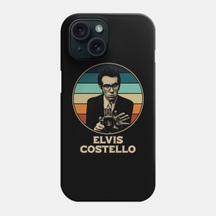 retro elvis costello Phone Case