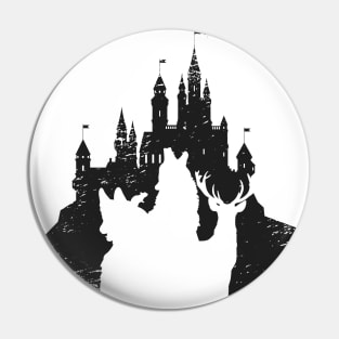 The Marauders Castle Silhouettes Pin