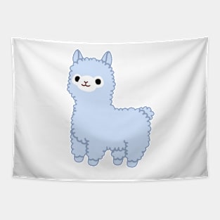 Blue Alpaca Tapestry