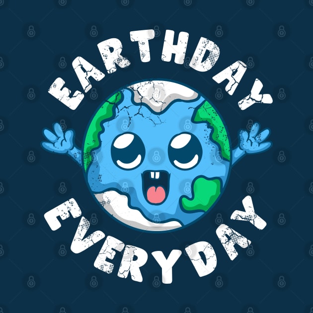 Earthday Everyday Earth Environment Climate Change by E