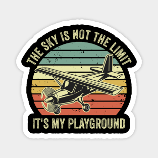 Pilot Funny Aviation Lover Quotes Airplane Enthusiast Magnet