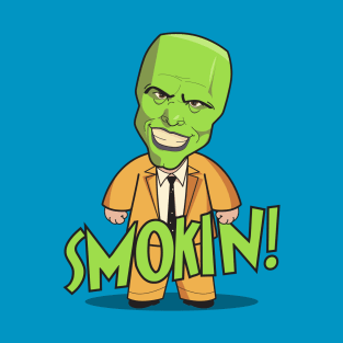 The Mask Smokin Funny T-Shirt