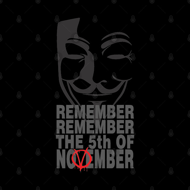 5th of November - V for Vendetta - V For Vendetta - Phone Case