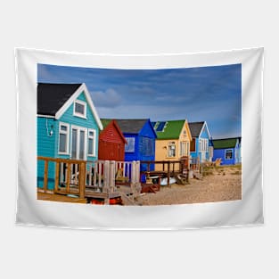 Hengistbury Head Beach Huts Bournemouth Dorset Tapestry