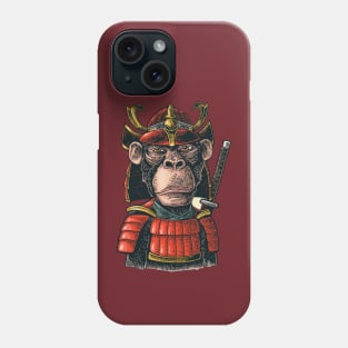 Monkey Samurai Phone Case