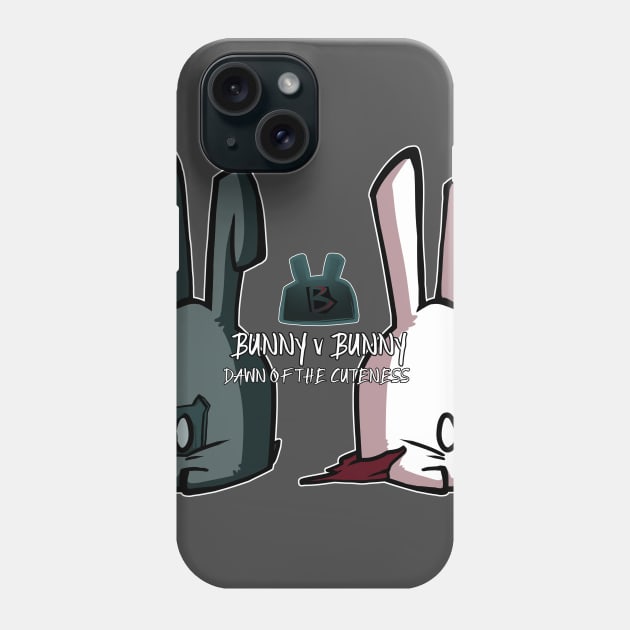 Bunny v Bunny Phone Case by ArryDesign