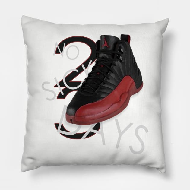 Favorite Laces Sick Days Pillow by DnaEliteDesigns