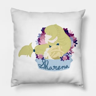 Sharena Floral Banner Pillow