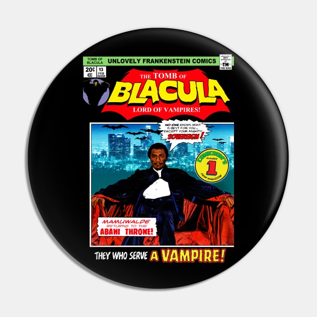 Tomb of Blacula Pin by UnlovelyFrankenstein