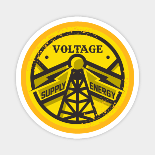 voltage - graphic energy - electricity Magnet